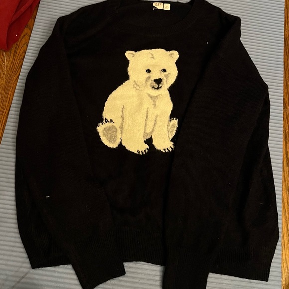 gap teddy bear sweater